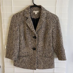 Coldwater Creek Animal Print Jacket